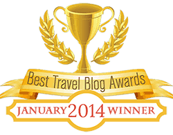 Best Travel Blog Awards Jan 2014