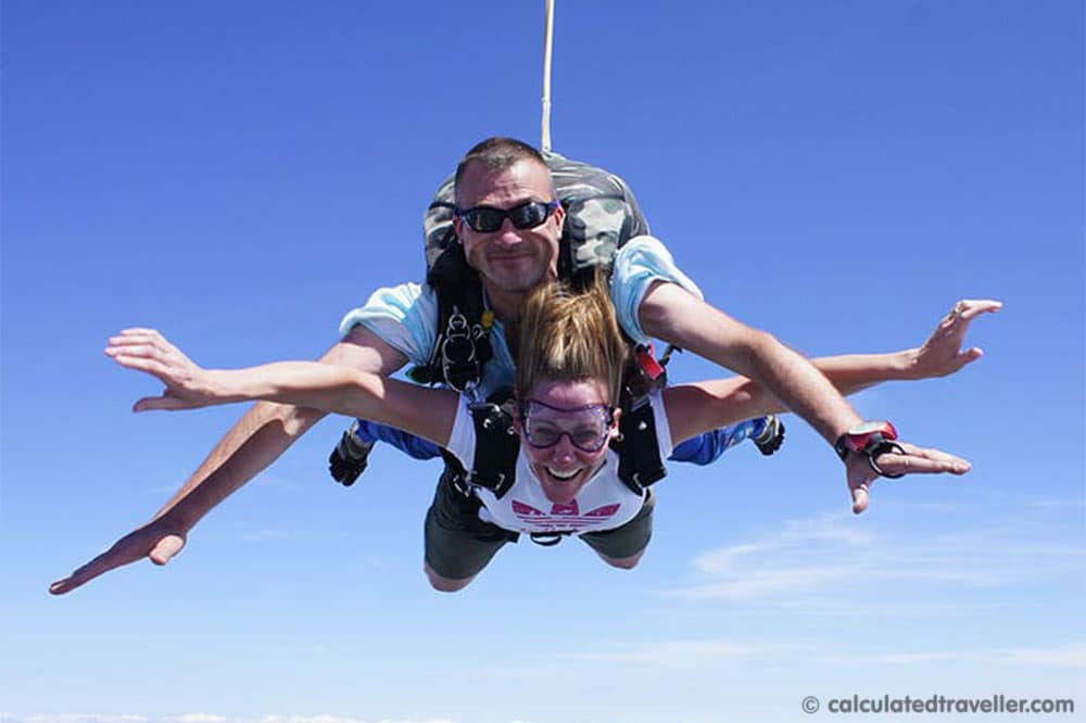 遺願清單上的第 1 名——跳傘