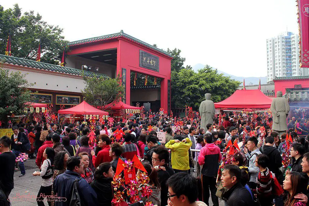 Chinese Temple at the Lunar New Year