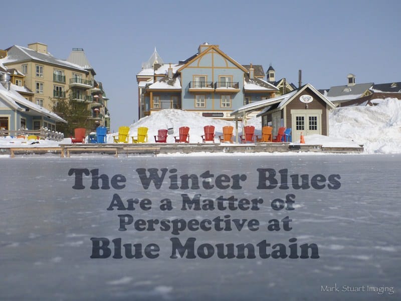 montagne bleue