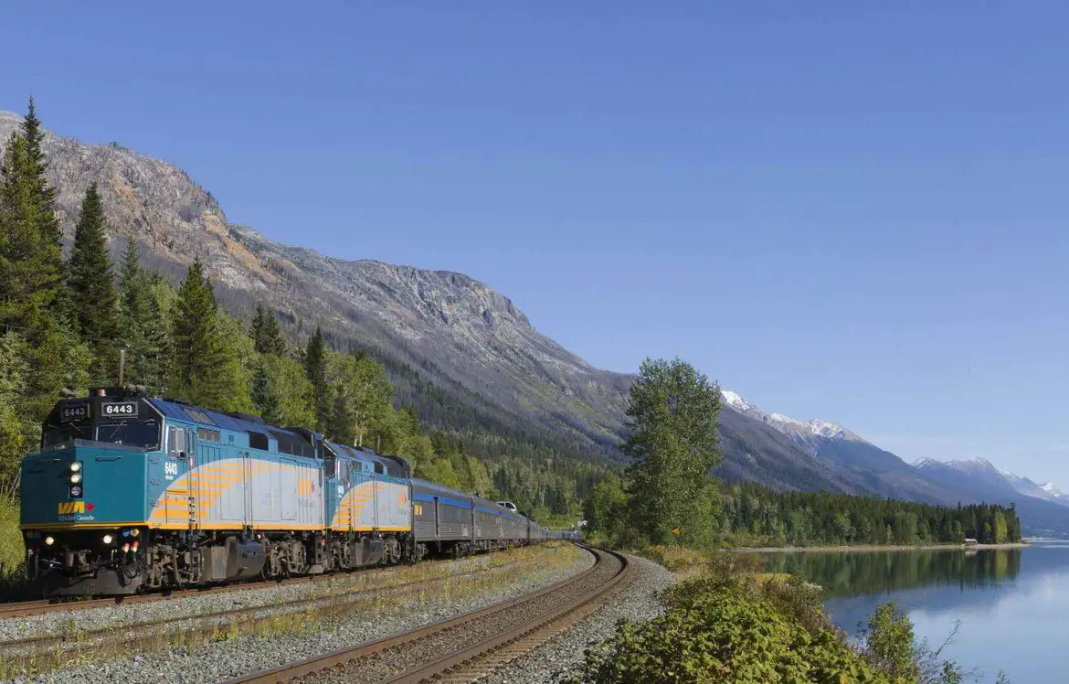 via rail train experience canada