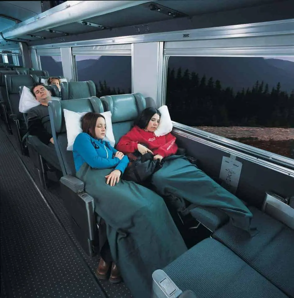 via rail economy coach train experience