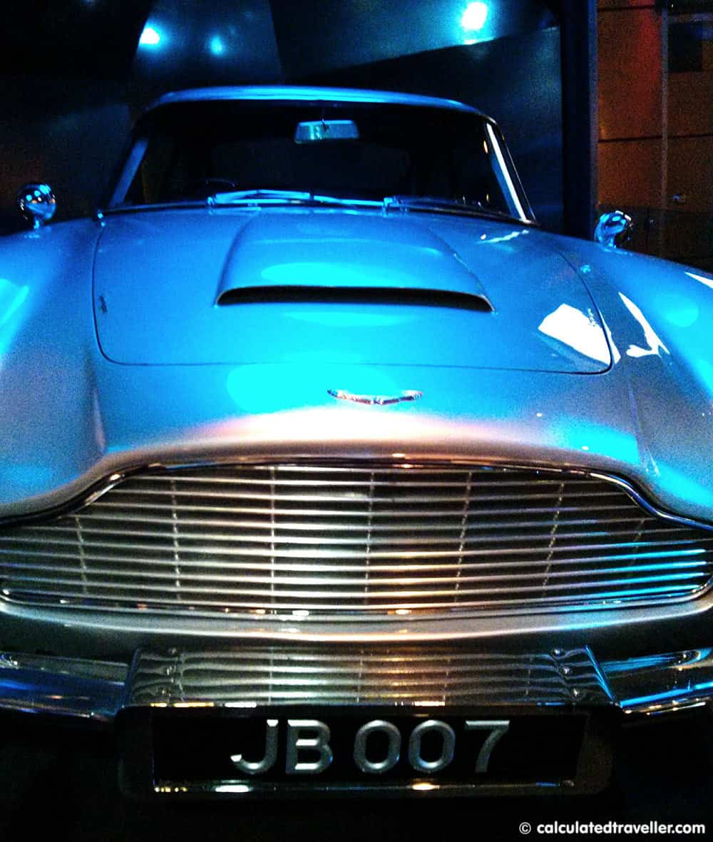international spy museum James Bond Aston Martin