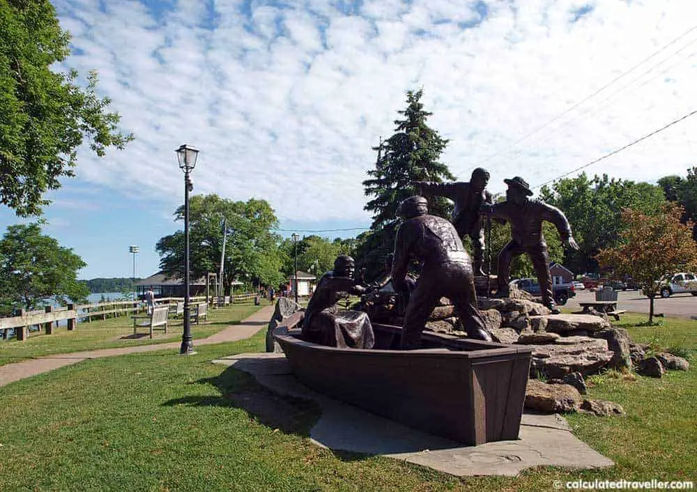 Lewiston New York by Calculated Traveller