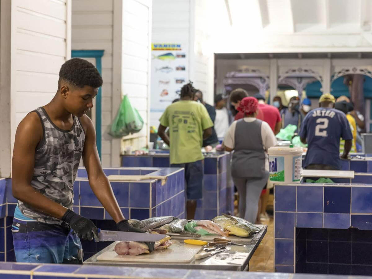 Marigot Market, St Martin