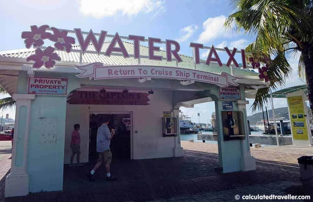 Water Taxi to Great Bay Beach Philipsburg St Maarten