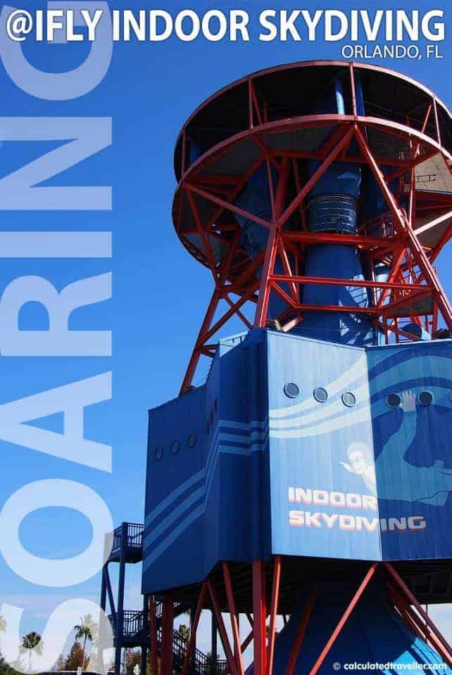 Soaring at iFly Indoor Skydiving Orlando by Calculated Traveller