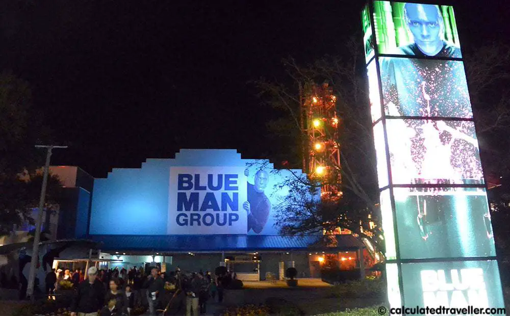 Embracing Weird Blue Man Group Show Orlando
