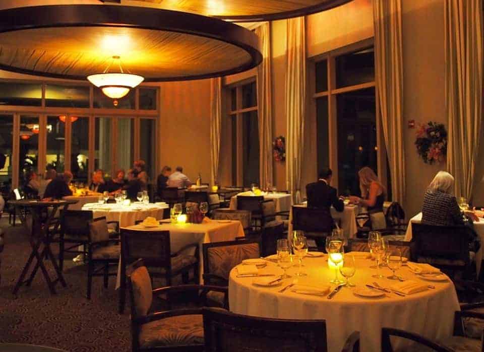 Dining at Caretta on The Gulf, Clearwater Florida