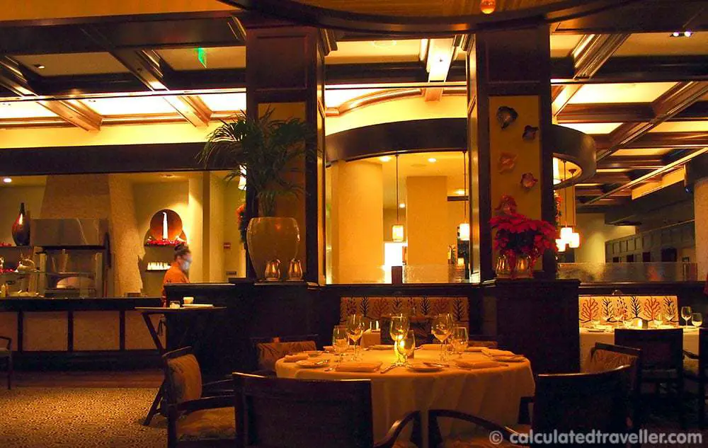 Dining at Caretta on The Gulf, Clearwater Florida