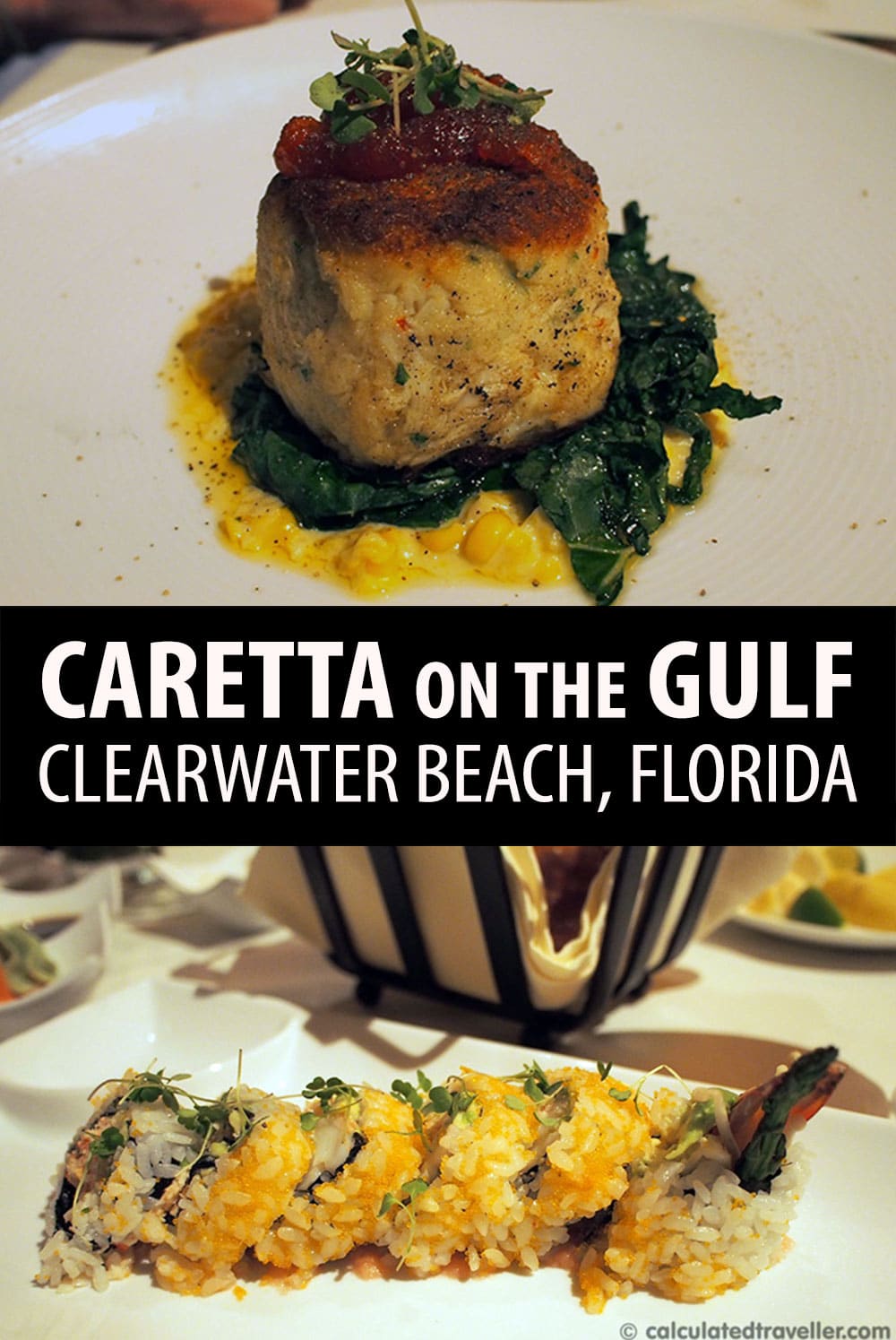 Dining at Caretta on The Gulf, Clearwater Florida by Calculated Traveller