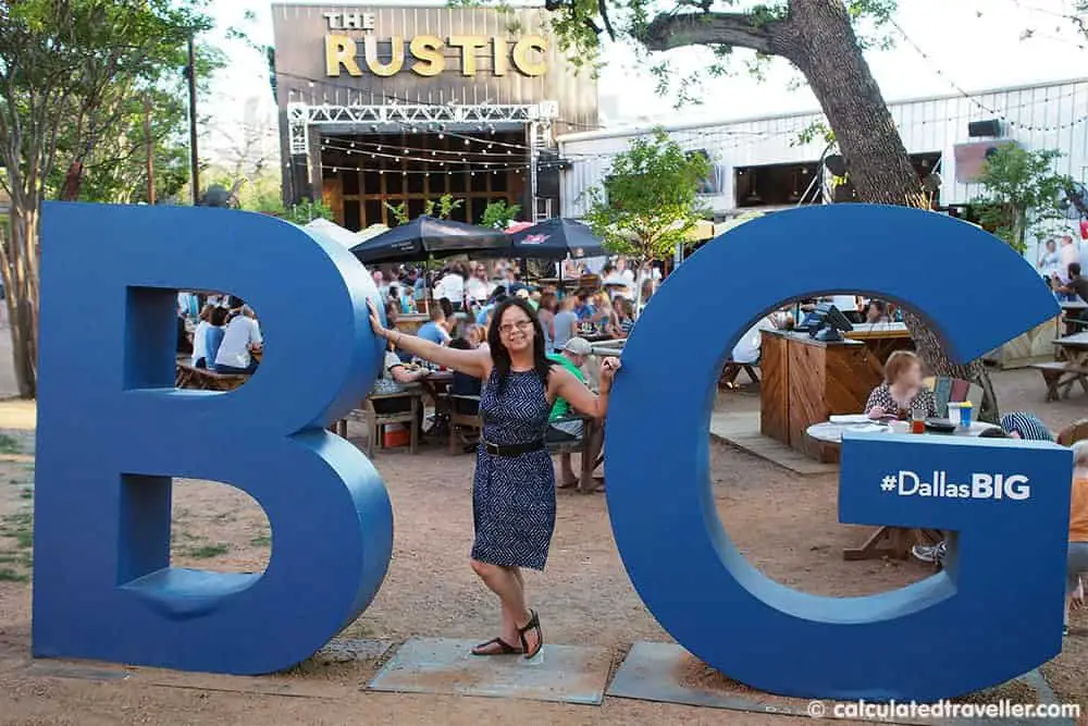 Eating #DallasBig at The Rustic Dallas Texas by Calculated Traveller