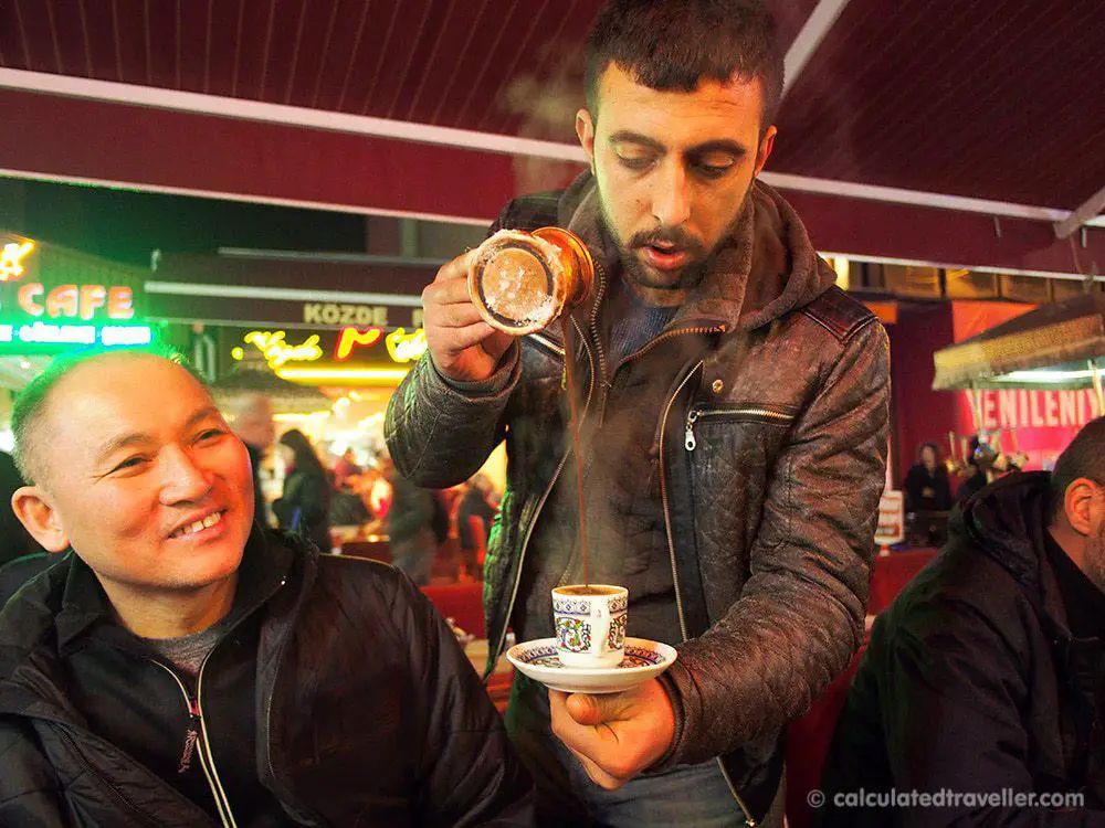Eating Istanbul on an Istanbul Food Tour - Turkish Coffee Calculated Traveller