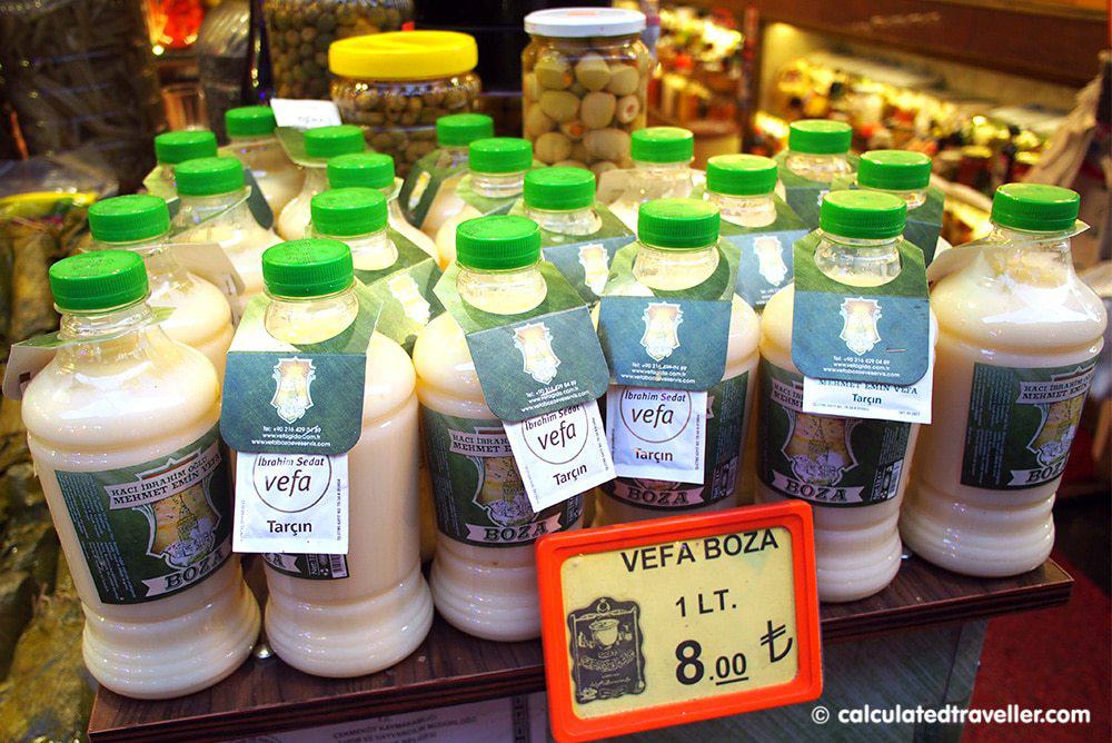 Eating Istanbul on an Istanbul Food Tour - yoghurt drink