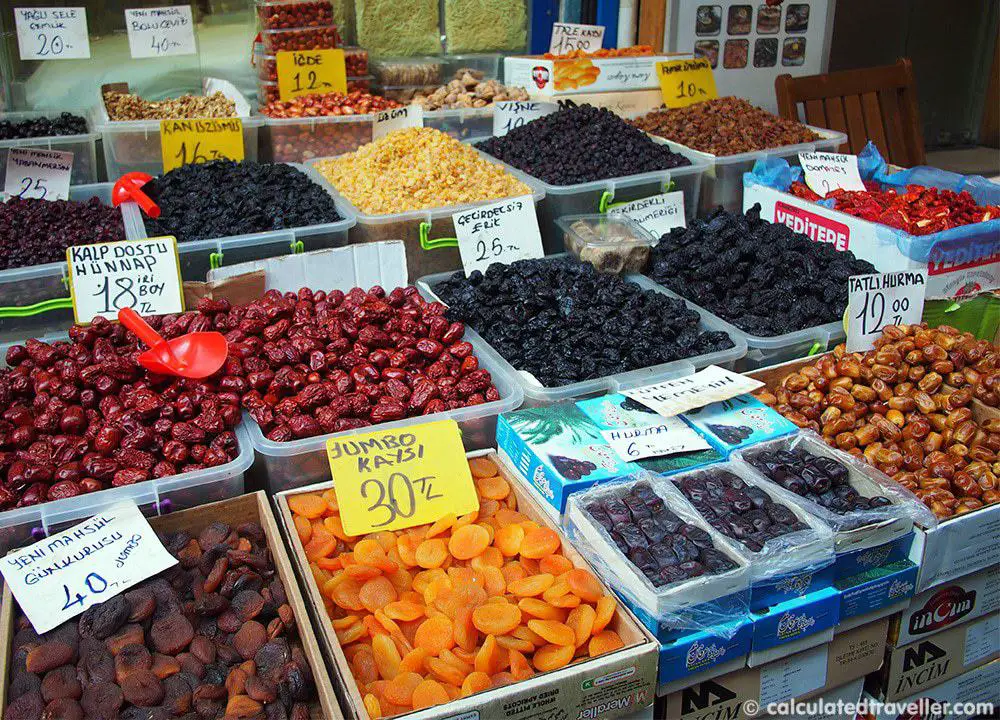 Eating Istanbul on an Istanbul Food Tour - Dried Fruit