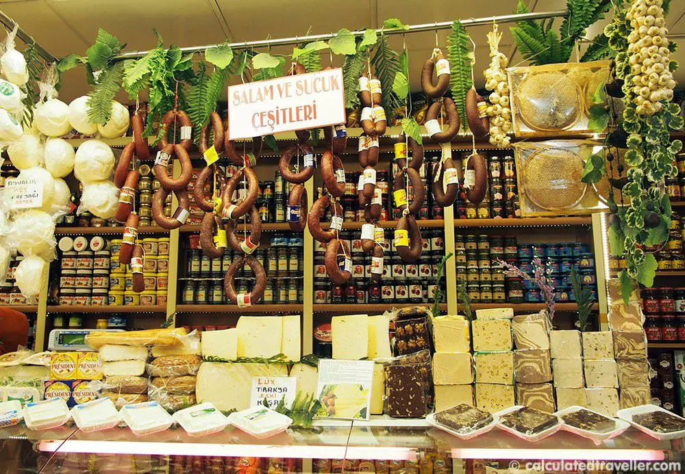 Eating Istanbul with the Walks of Turkey Istanbul Food Tour - Cured Meats