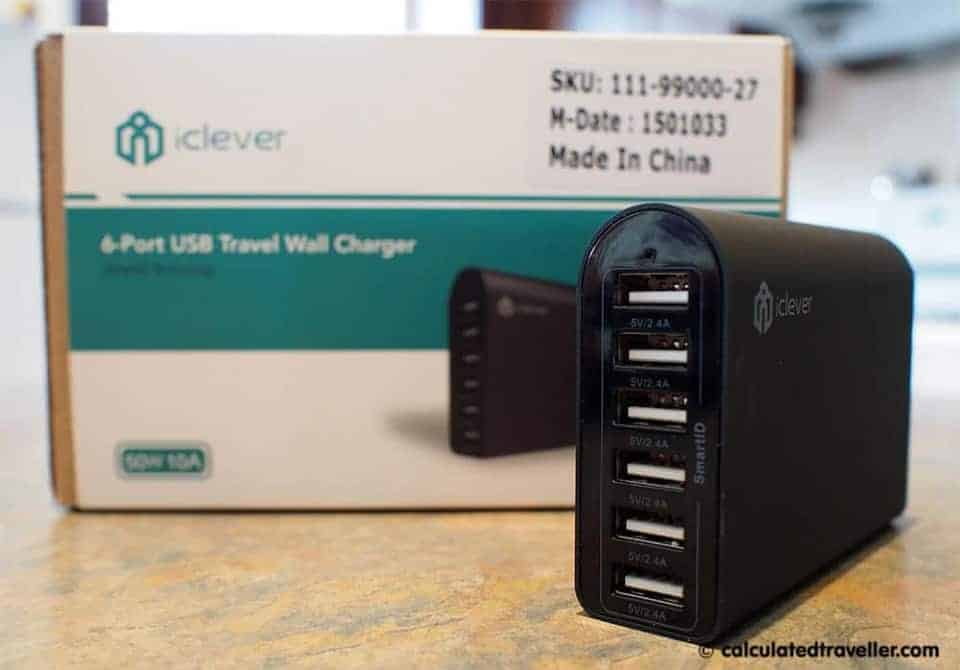 Review iClever 6-Port USB Travel Wall Charger