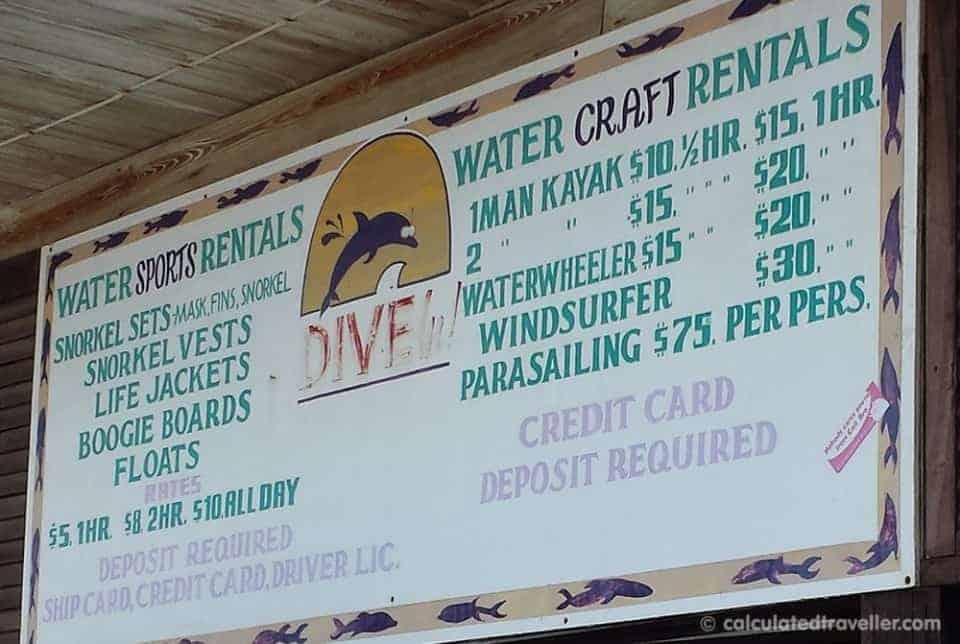 Sapphire Beach St Thomas Rental Fees