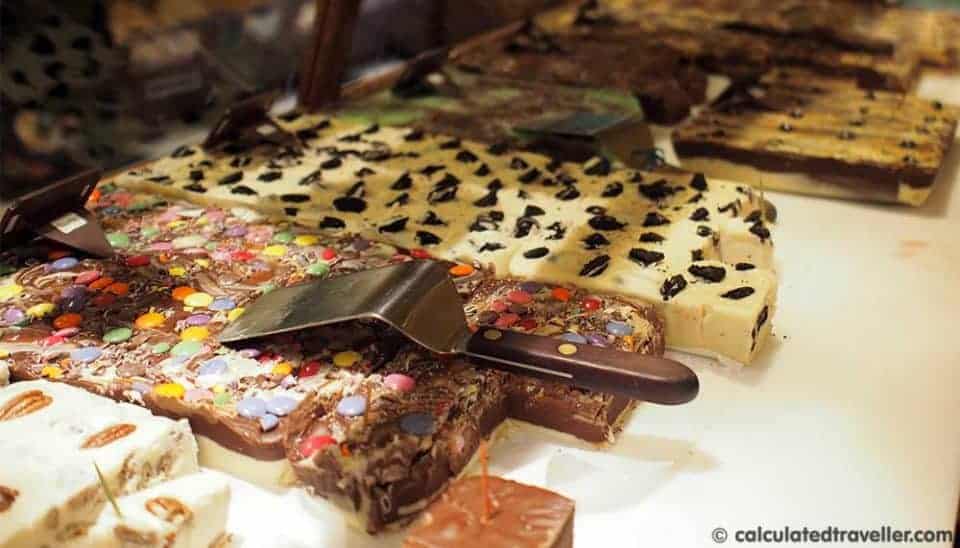Mariposa Market – An Orillia Ontario Tradition. Sweet home made Fudge.