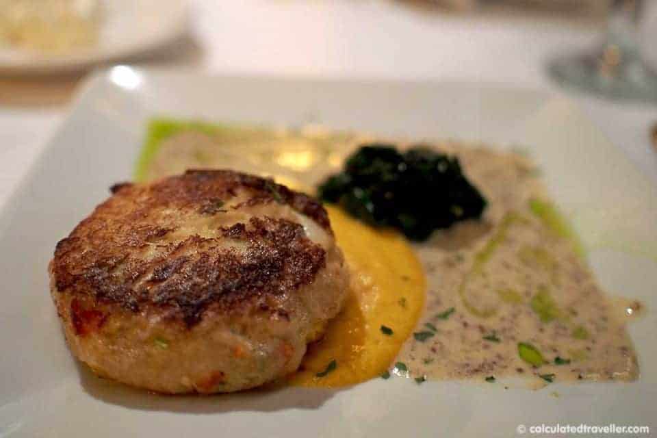 Fine Dining at Thoroughbreds Restaurant, Myrtle Beach SC - Lowcountry Crabcake