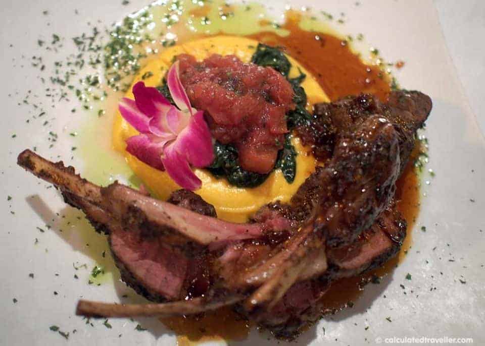 Fine Dining at Thoroughbreds Restaurant, Myrtle Beach SC - Rack of Lamb