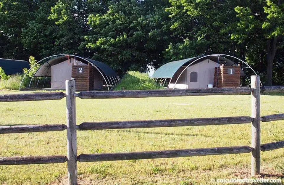 Glamping it UP at Long Point Eco-Adventures Ontario