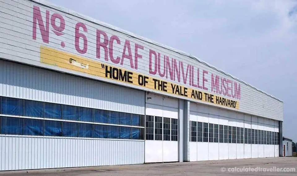 Discovering Flyers and History in Dunnville Ontario - No 6. RCAF  Dunnville Museum