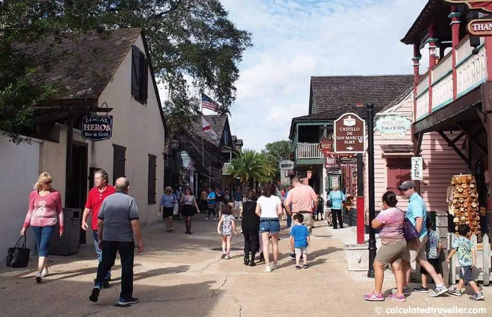 History, Sun and Tours in St. Augustine Florida
