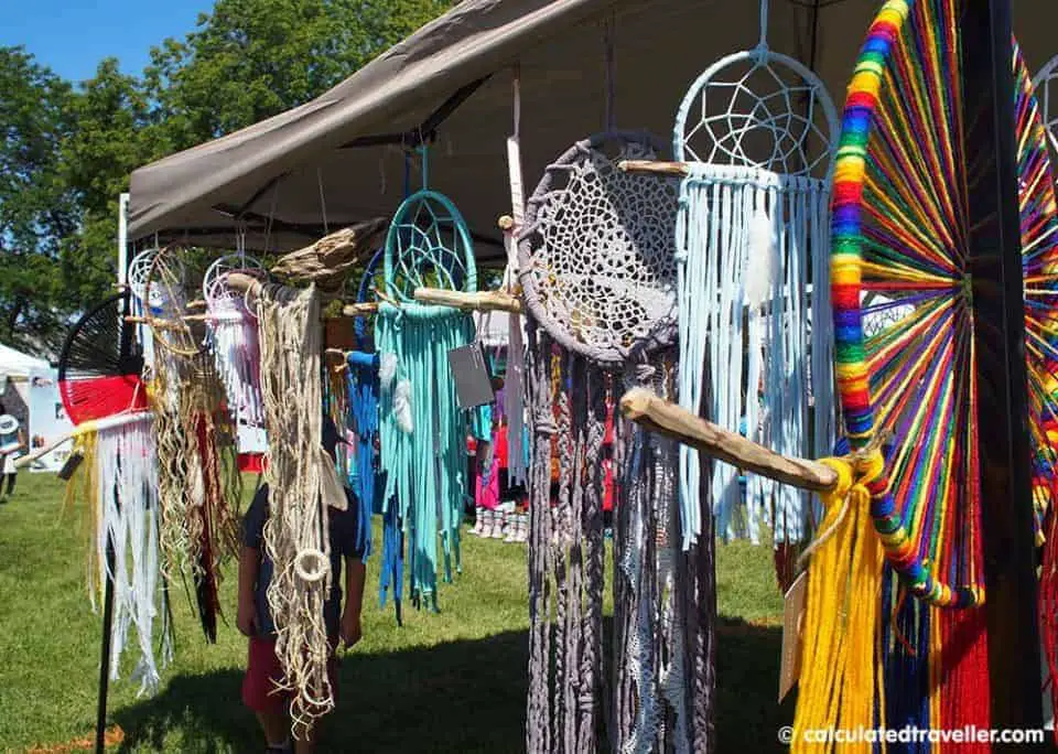 The Chippewas of Rama First Nation Pow Wow, Orillia, Ontario - Dream Catchers