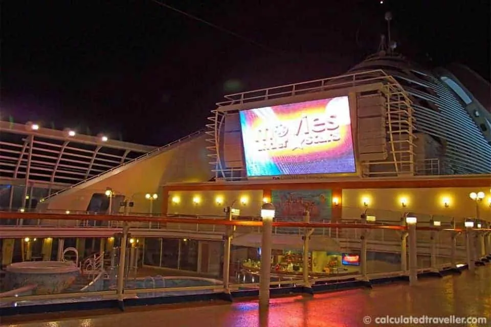 Princess Cruises - A Caribbean Princess Review - Movies under the stars