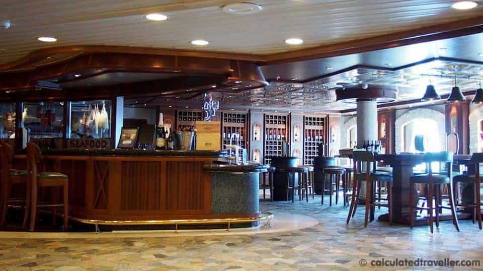 Princess Cruises --- A Caribbean Princess Review - Wine Bar