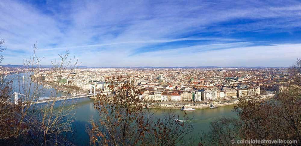 Budapest Gellert Hill view