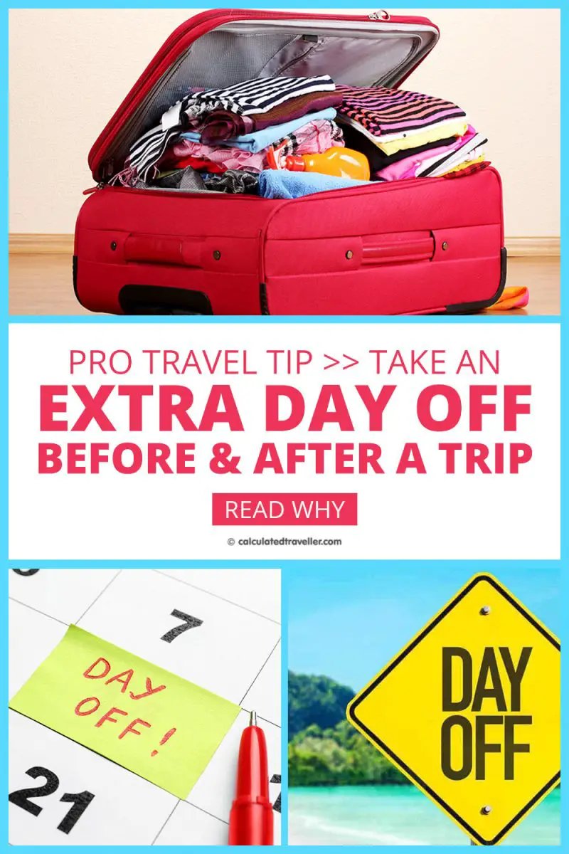 Extra Day Off Pin