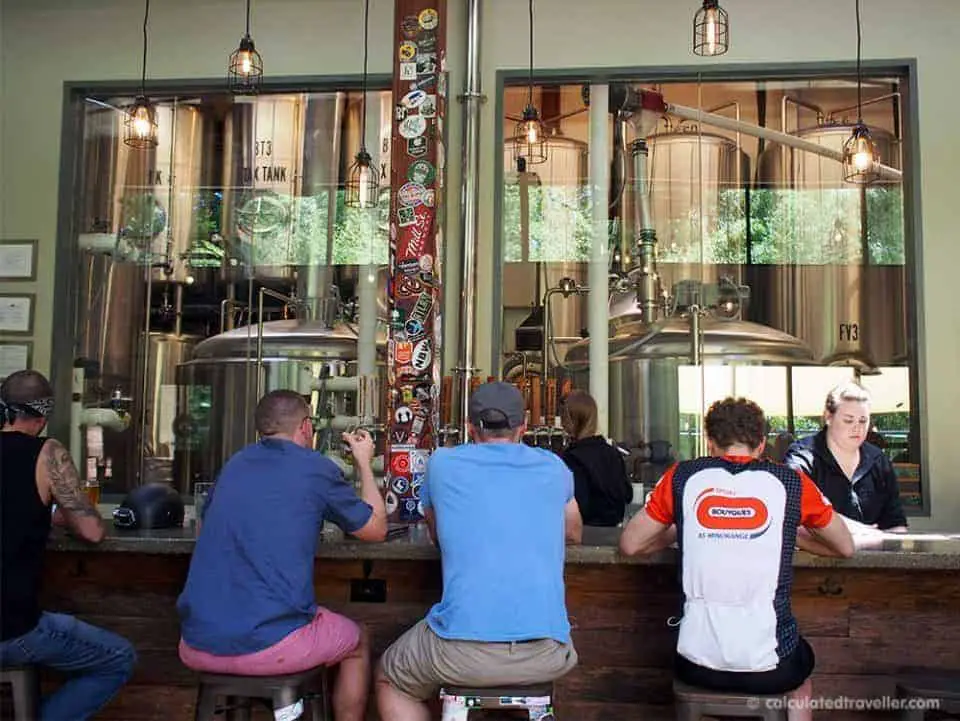 Brunch, Bikes, and Brews at Caboose Brewing Co. Vienna Virginia