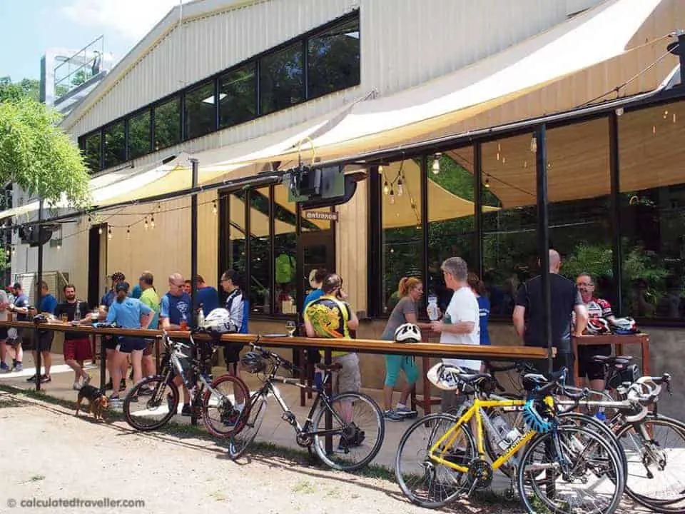 Brunch, Bikes, and Brews at Caboose Brewing Co. Vienna Virginia