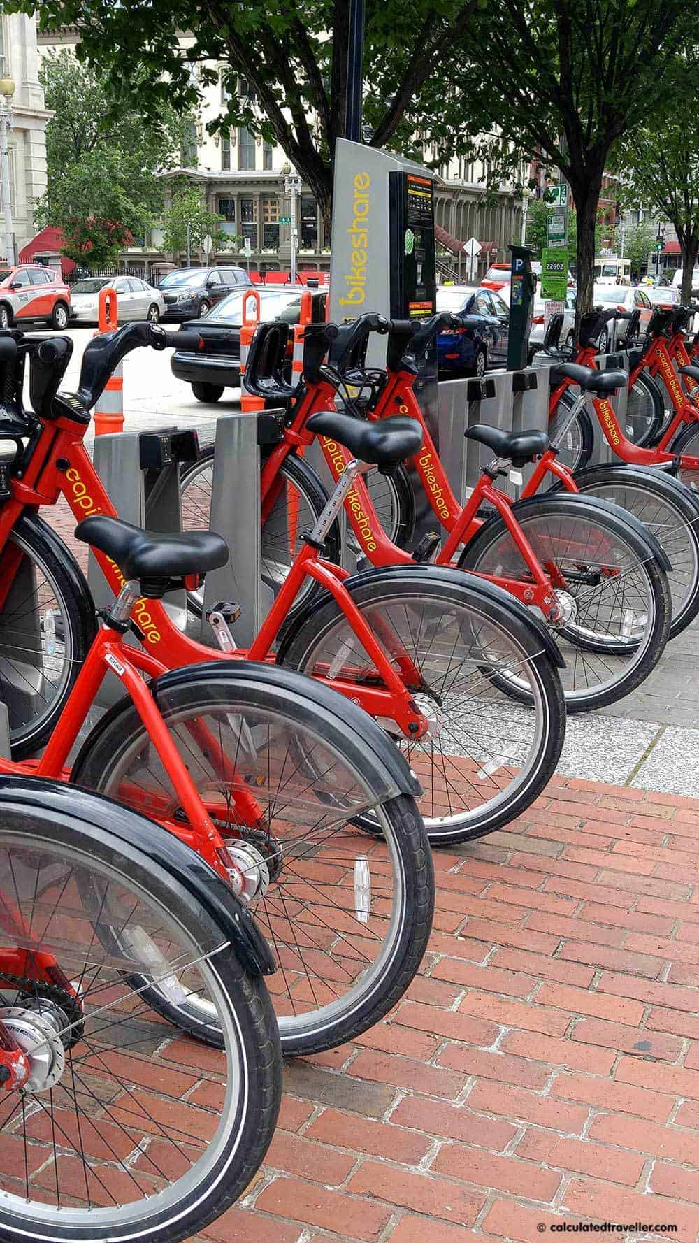 A Guide to Rent a Bike While on Vacation in Virginia and DC by Calculated Traveller. An excellent way to explore nature within any city is to rent a bike and hit the trails. It allows you to be like the locals, enjoy the environment on a personal level and gets you away from the concrete and glass of the urban city centre.