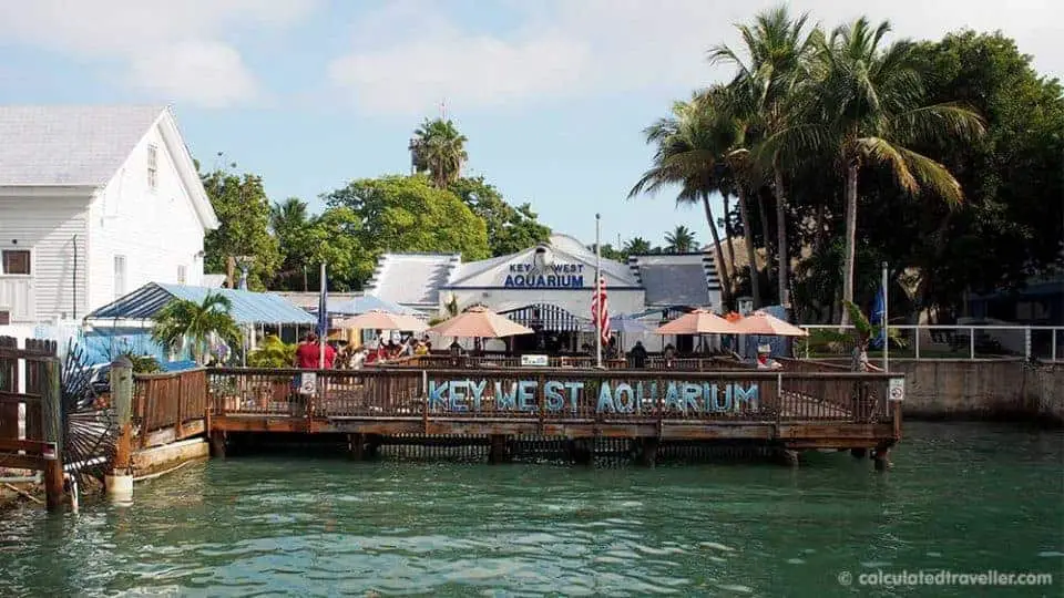 Exterior view Key West Aquarium