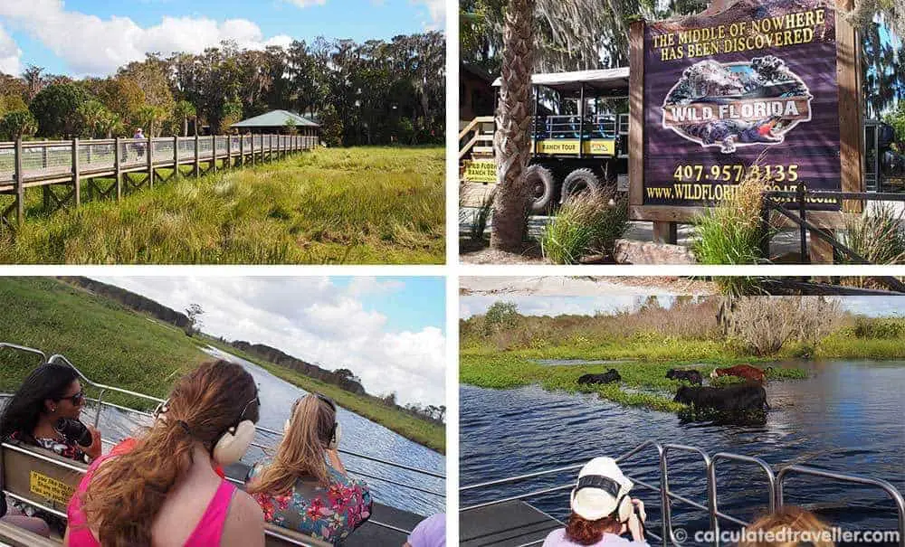 10 Things to do in Kissimmee Florida - Air boat ride with Wild Florida