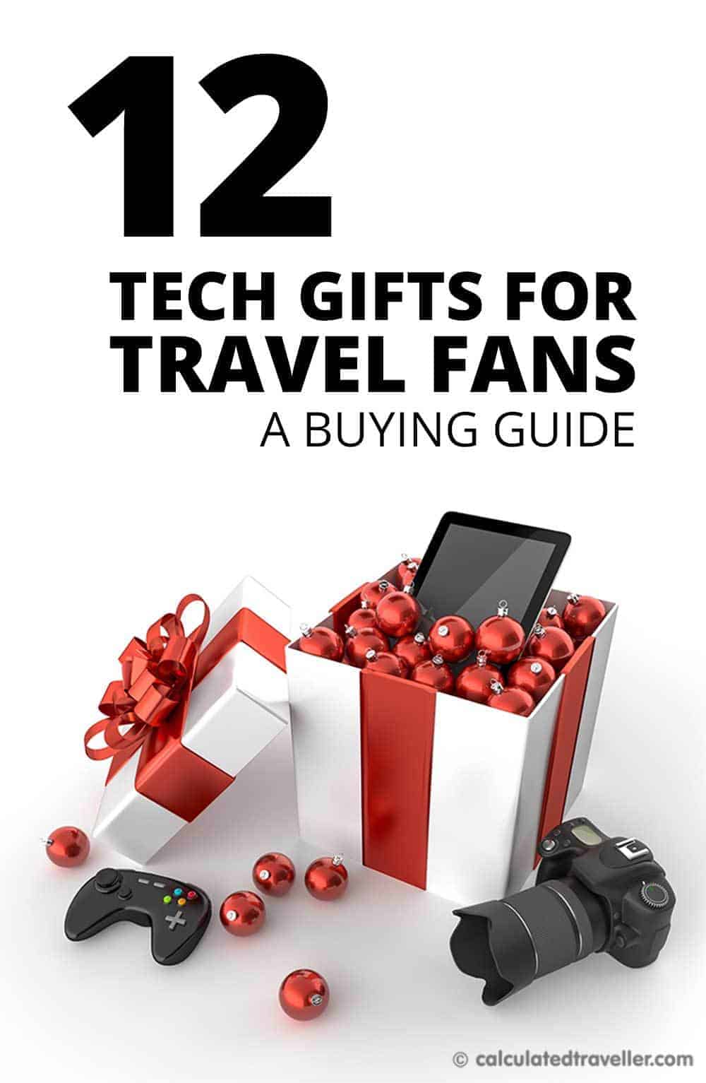 Twelve Great Tech Gifts for the Traveller on your List by Calculated Traveller | #Wish #List #gift #shopping #holiday #Christmas