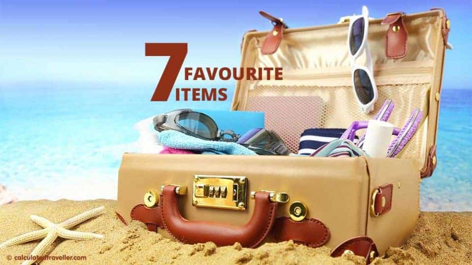 Seven Favourite Items I Pack in my Suitcase