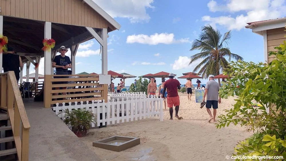 One Pristine Day at Turners Beach in Antigua - The Bar