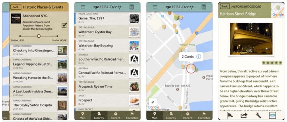 7 Road Trip Travel Apps You Need to Download Right Now - Field Trip App