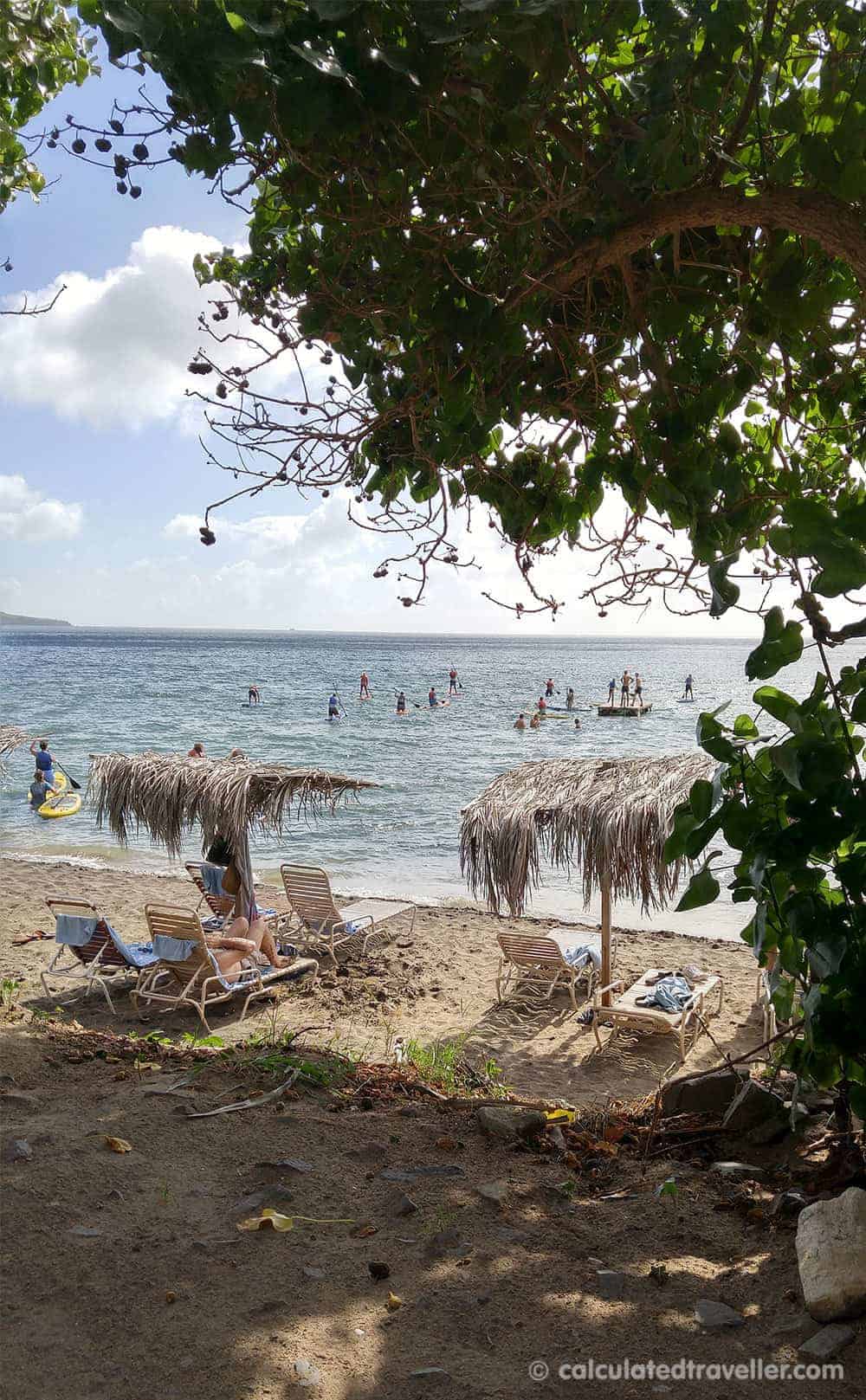 A Relaxing Day with the Black Sands of Shipwreck Beach St. Kitts | #Caribbean #cruiseport #StKitts #beach