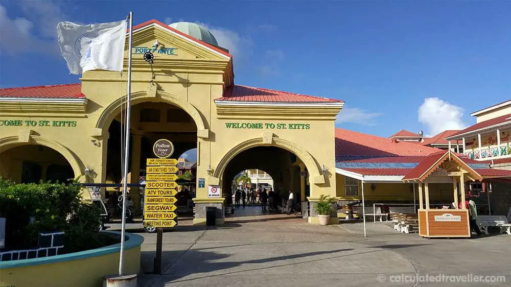 A Relaxing Day with the Black Sands of Shipwreck Beach St. Kitts - Cruise Terminal Taxi Stand