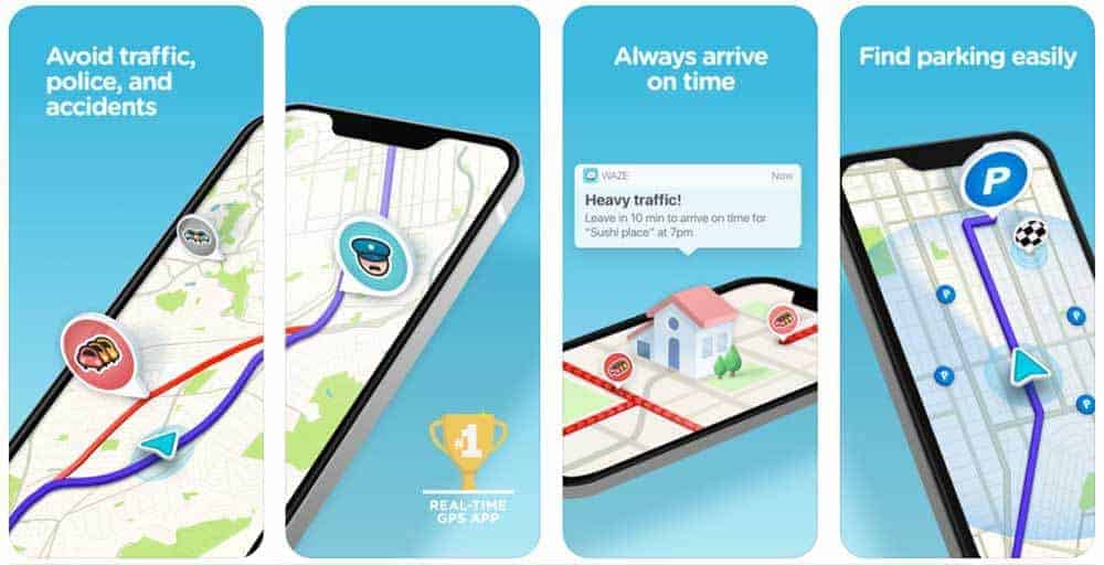 7 Road Trip Travel Apps You Need to Download Right Now - Waze App