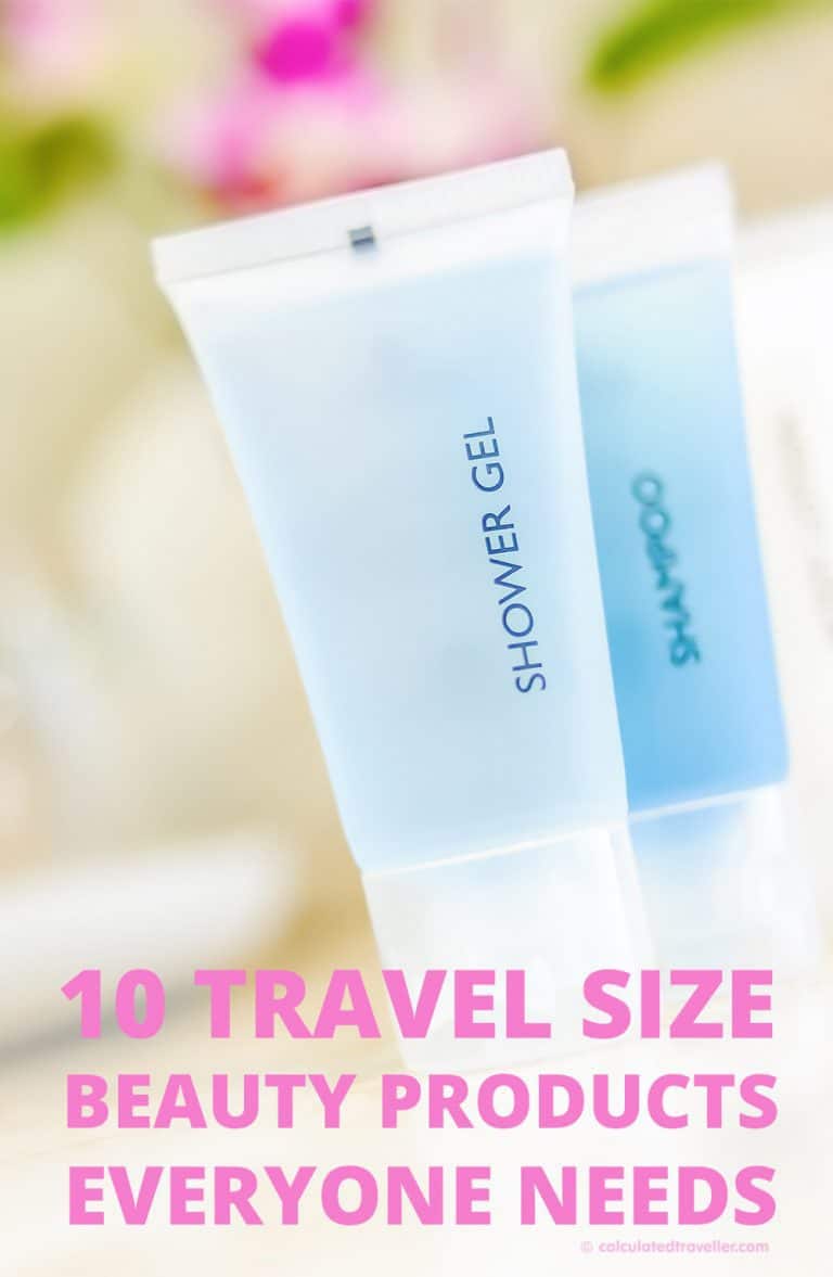 10 Travel Size Beauty Products Everyone Needs in their Suitcase