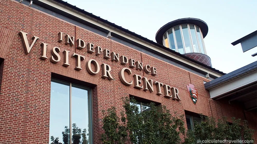 Enjoying Philly with a Philadelphia Big Bus Tour - Independence Visitor Center Entrance