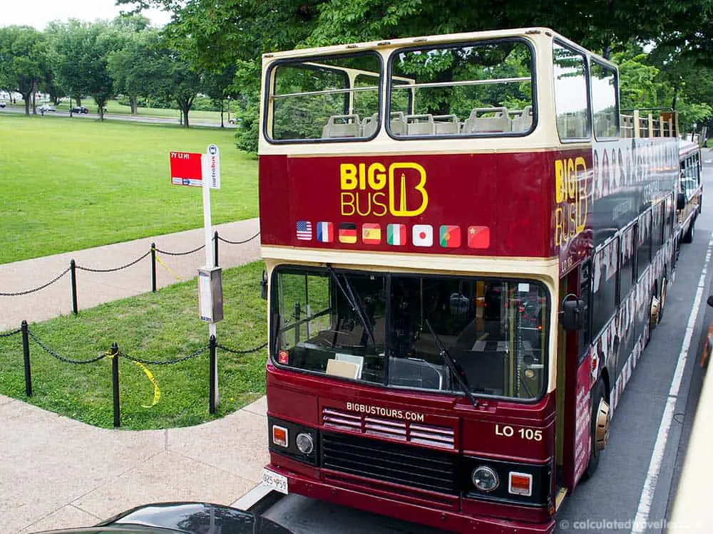 big bus tour dc reviews