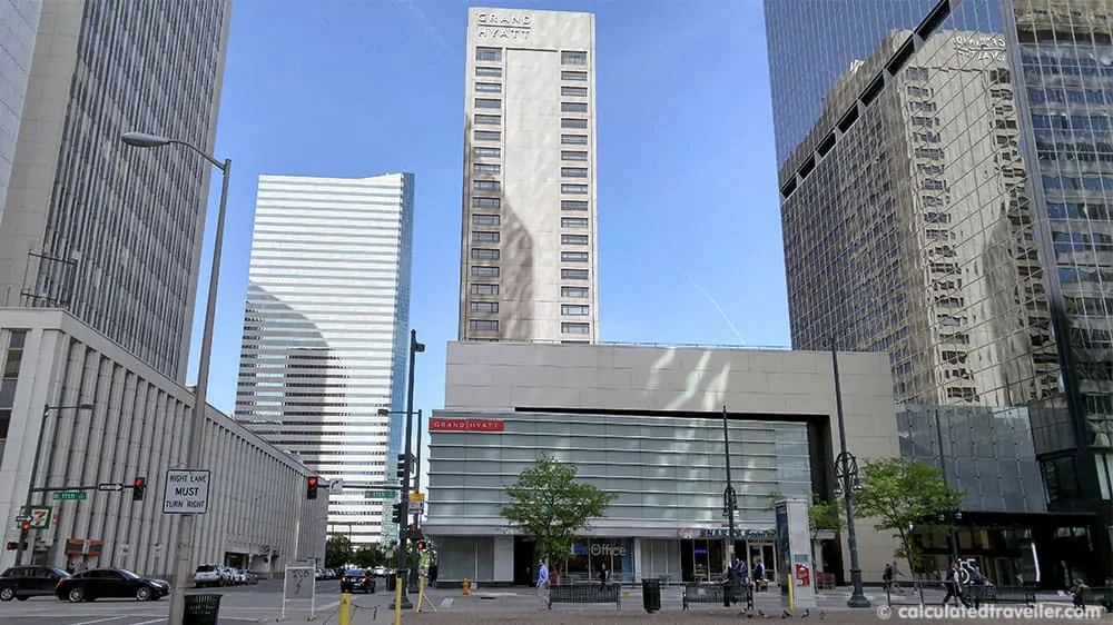 Grand Hyatt Hotel Denver Colorado for Work and Play | Exterior
