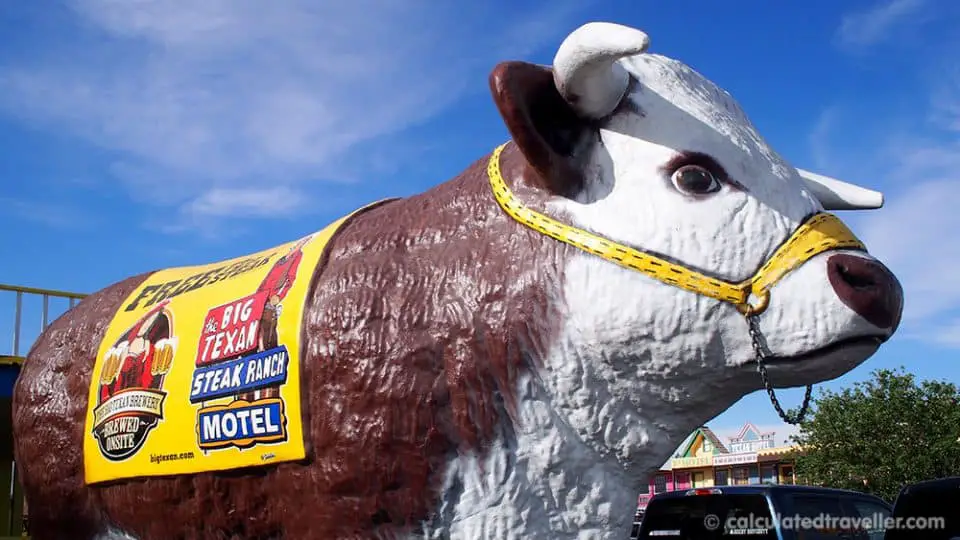 Big Texan Steak Ranch and Brew in Amarillo Texas